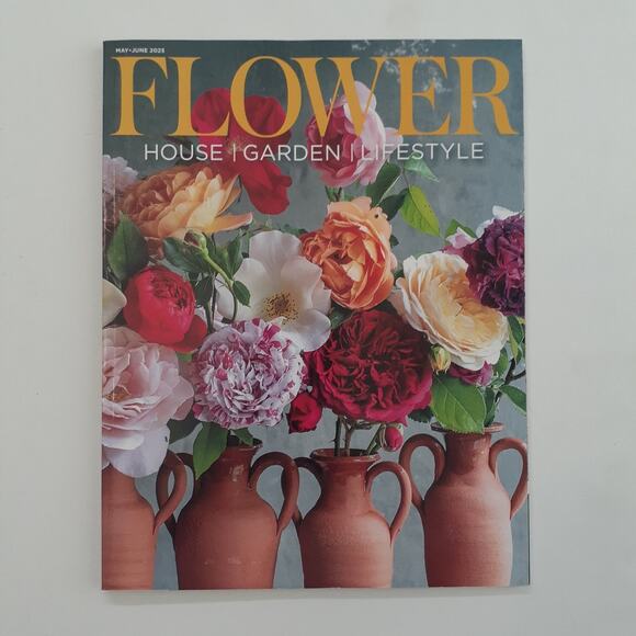 Flower Magazine May-June 2025 House Garden Lifestyle Floral Design - Picture 1 of 2